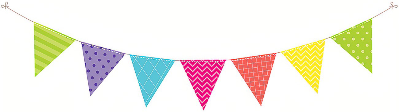 picture of colourful bunting